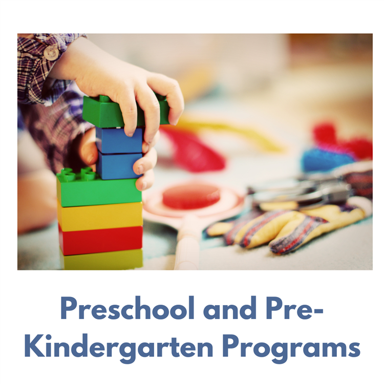 Preschool and PreK program Graphic